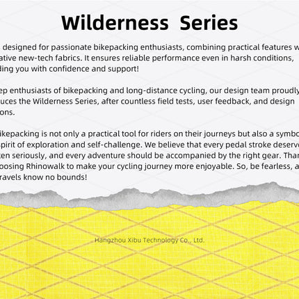 1.2l Top tube bag - Wilderness Series