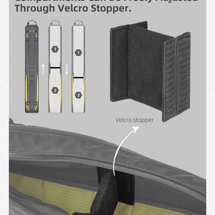 2.1l Triangle top tube bag - Wilderness Series