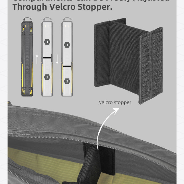 2.1l Triangle top tube bag - Wilderness Series