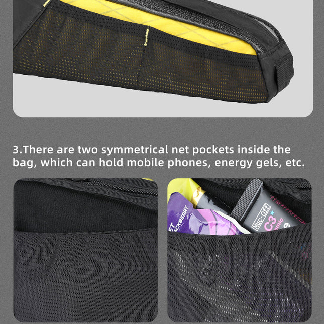 2.1l Triangle top tube bag - Wilderness Series