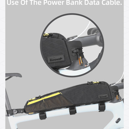 2.1l Triangle top tube bag - Wilderness Series