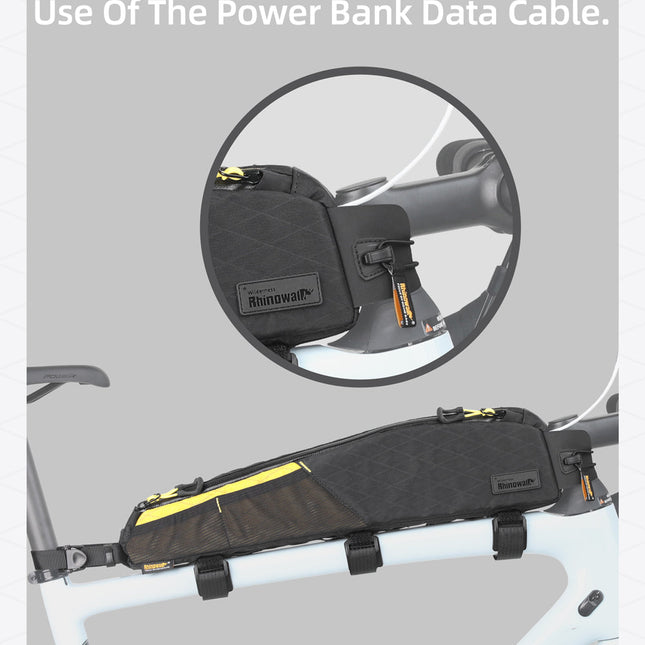 2.1l Triangle top tube bag - Wilderness Series