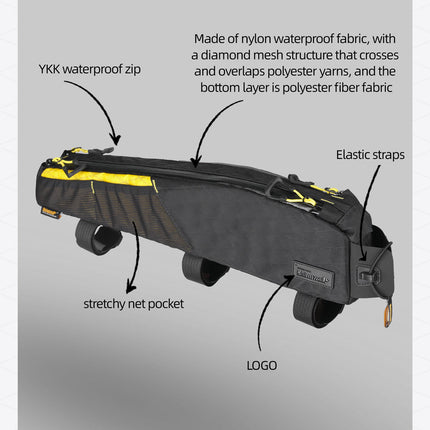 2.1l Triangle top tube bag - Wilderness Series