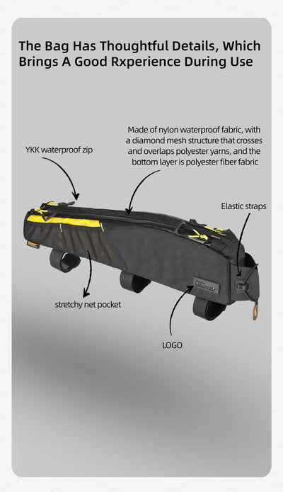 2.1l Triangle top tube bag - Wilderness Series