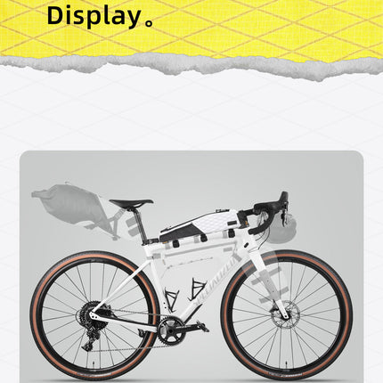 2.1l Triangle top tube bag - Wilderness Series