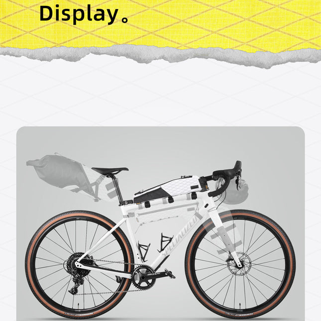 2.1l Triangle top tube bag - Wilderness Series