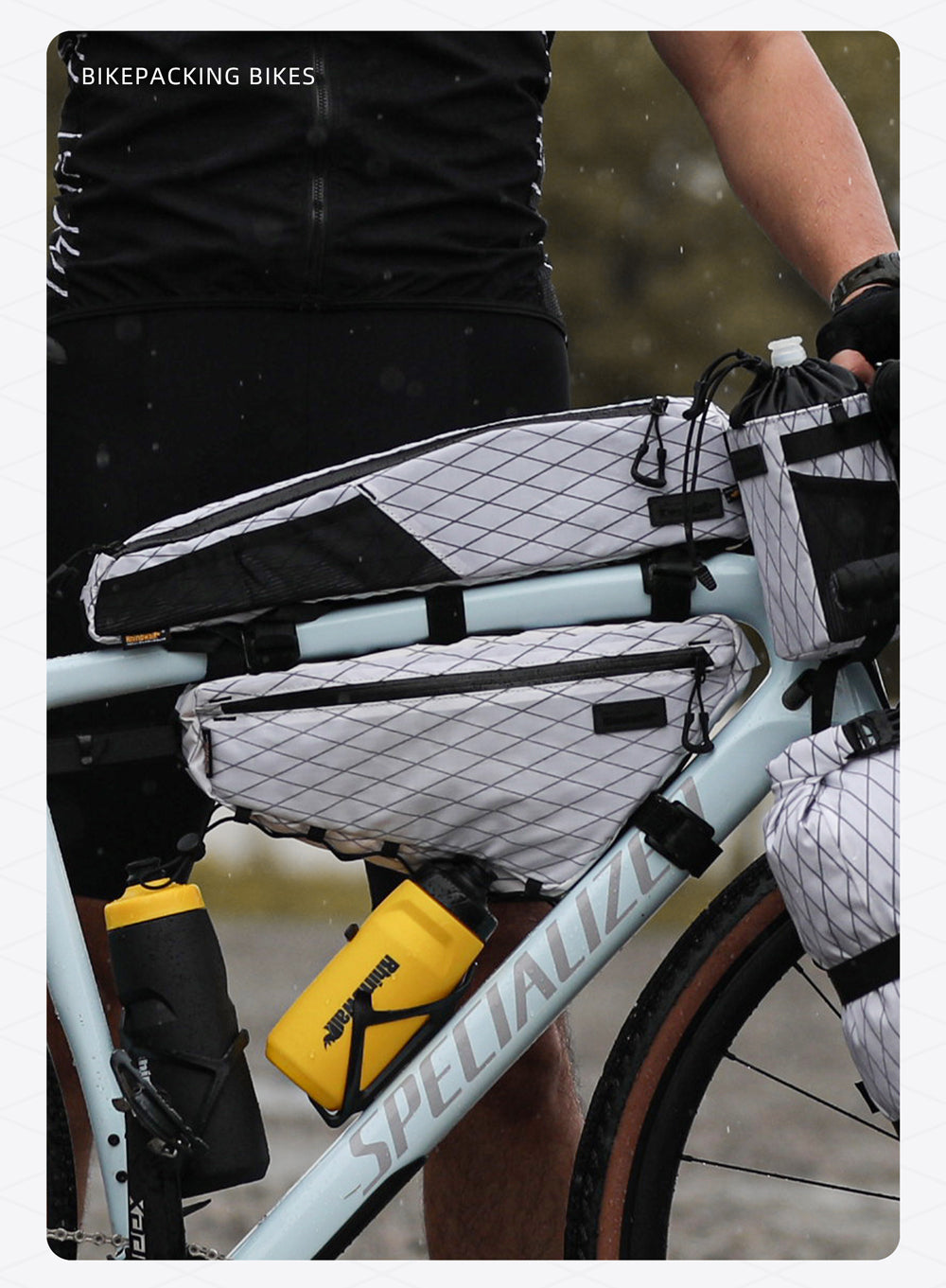 2.1l Triangle top tube bag - Wilderness Series