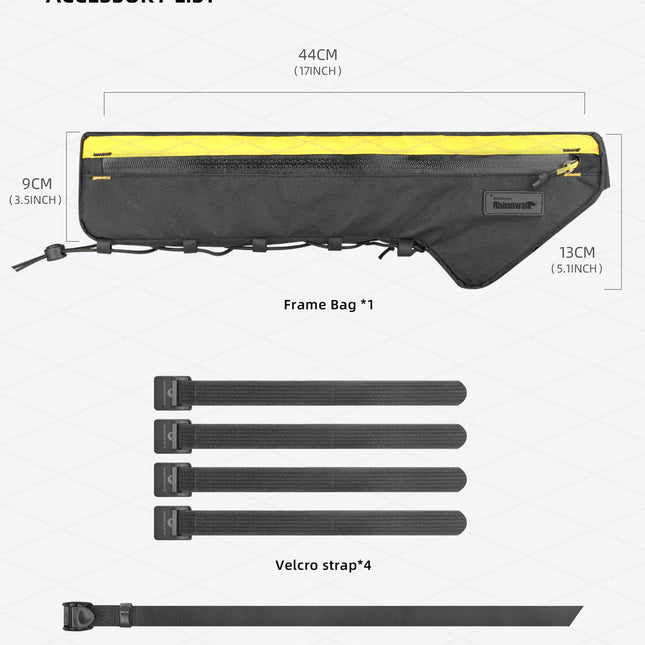 2.4l Triangle Frame Bag-Wilderness Series
