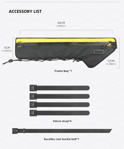 2.4l Triangle Frame Bag-Wilderness Series