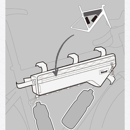 2.4l Triangle Frame Bag-Wilderness Series
