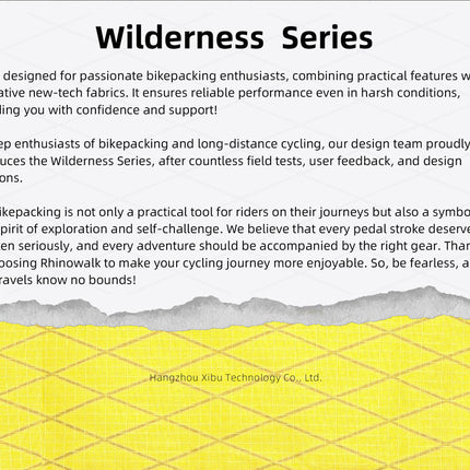 2.4l Triangle Frame Bag-Wilderness Series