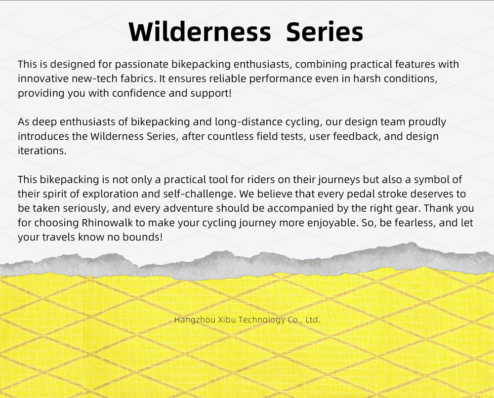 2.4l Triangle Frame Bag-Wilderness Series