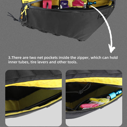 2.9l Triangle frame bag-Wilderness Series -L