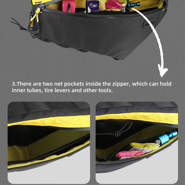 2.9l Triangle frame bag-Wilderness Series -L