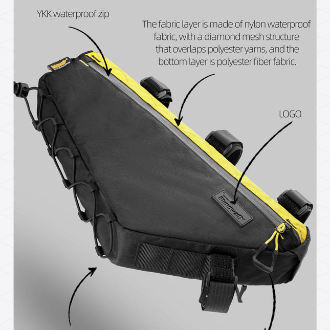 2.9l Triangle frame bag-Wilderness Series -L