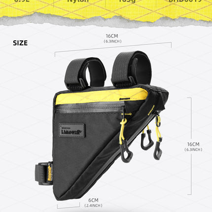 0.9l Triangle tube bag mini-Wilderness Series