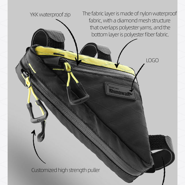 0.9l Triangle tube bag mini-Wilderness Series