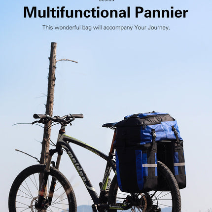 3 in 1 Bicycle Pannier Carrier Pack
