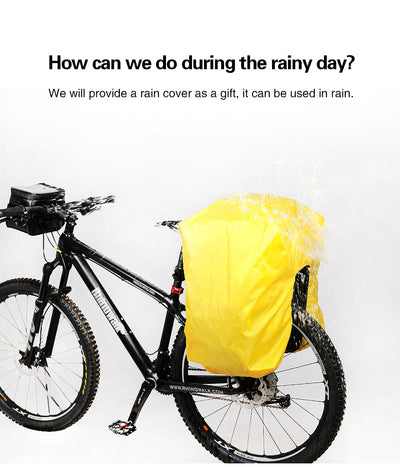 3 in 1 Bicycle Pannier Carrier Pack