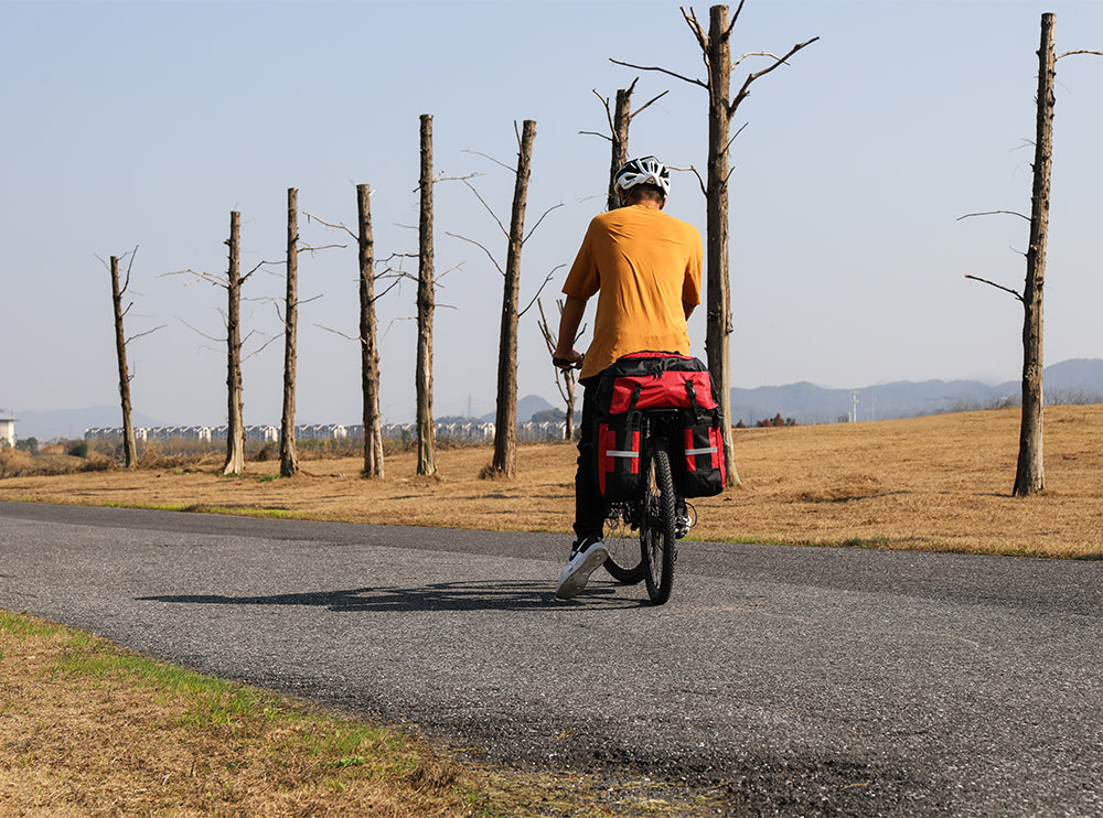 3 in 1 Bicycle Pannier Carrier Pack