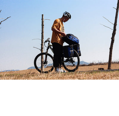 3 in 1 Bicycle Pannier Carrier Pack