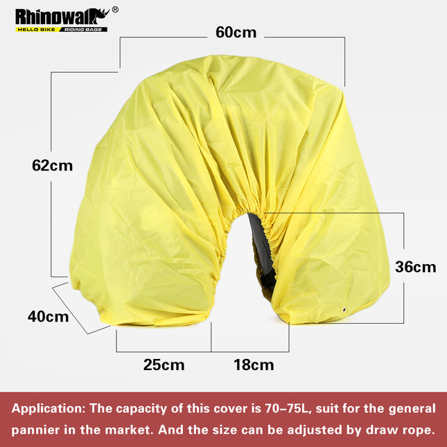 Rainproof and Dustproof Cover for Bike Pannier Bag image 07