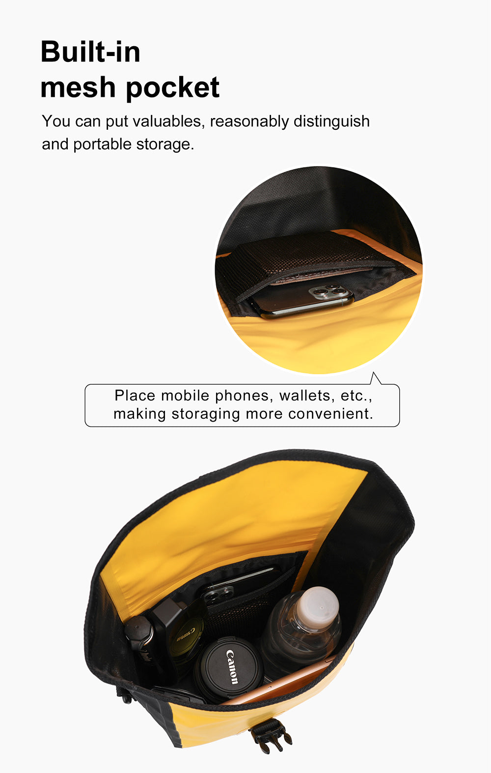 Waterproof Bag Rear Rack Seat Bag