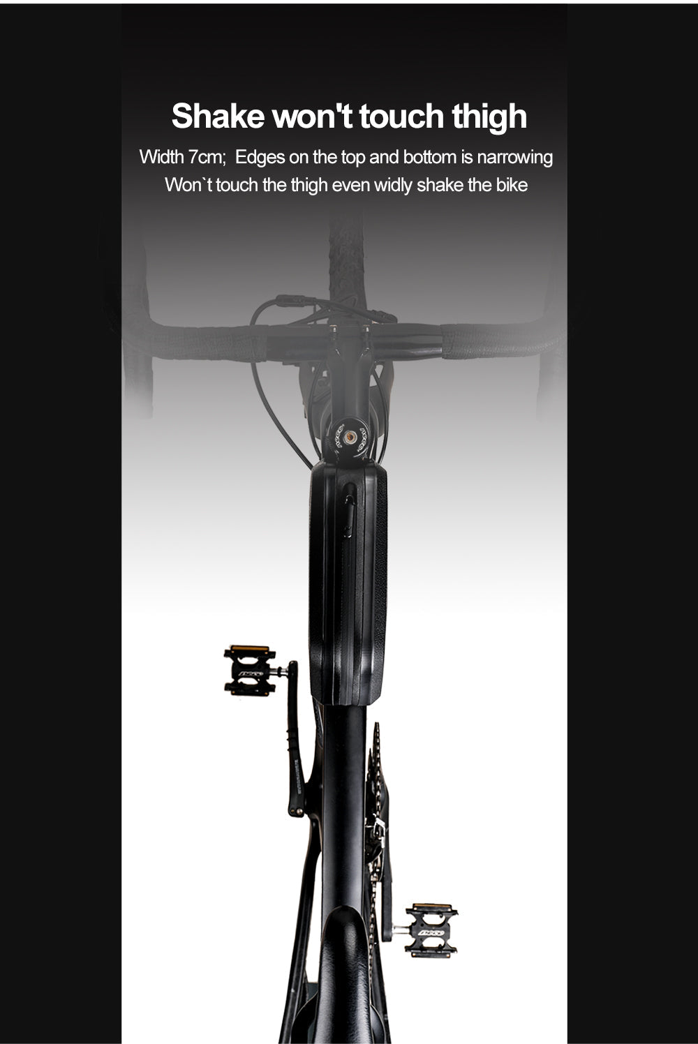 1.5 Liter Waterproof TPU Bike Top Tube Bag -K30