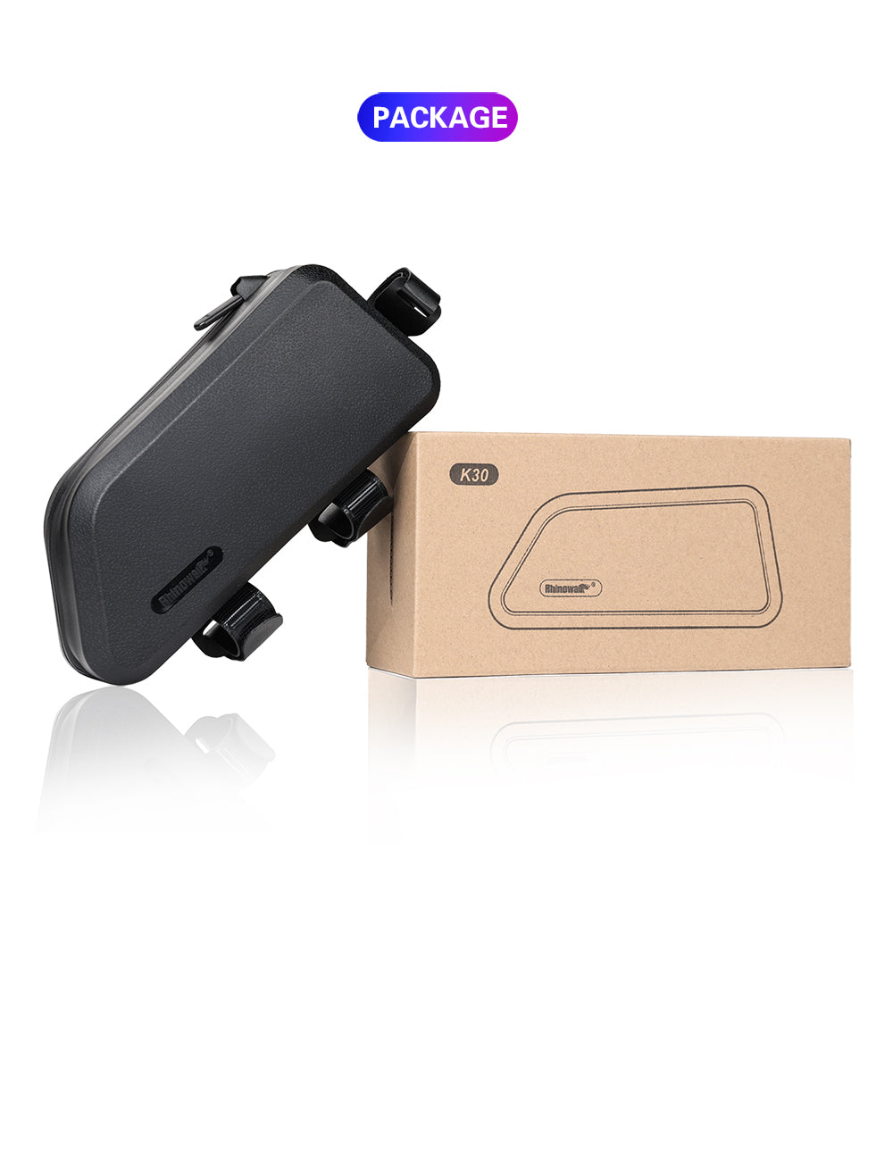 1.5 Liter Waterproof TPU Bike Top Tube Bag -K30