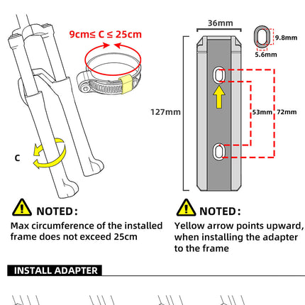 Quick Release Escooter Bag