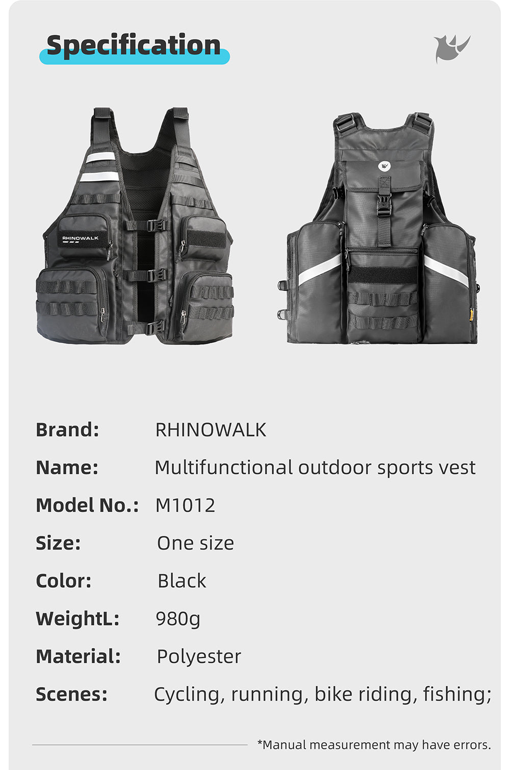 Motorcycle Cycling Vest