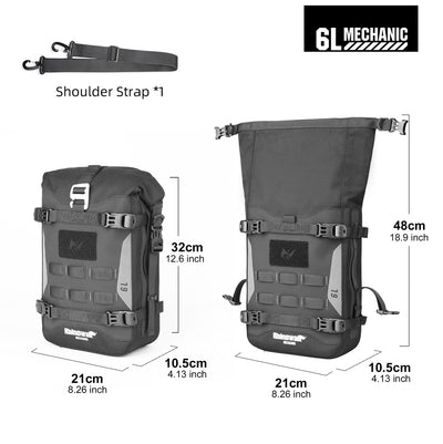 Mechanic Series -6L Waterproof crash bar bags