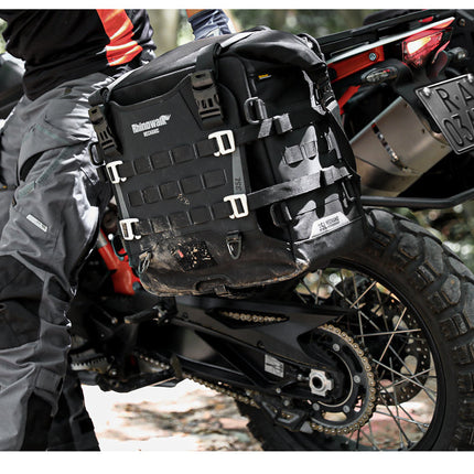 35L Motorcycle Side Bag – Quick Release Waterproof Saddlebag