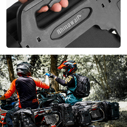 35L Motorcycle Side Bag – Quick Release Waterproof Saddlebag