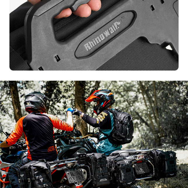 35L Motorcycle Side Bag – Quick Release Waterproof Saddlebag