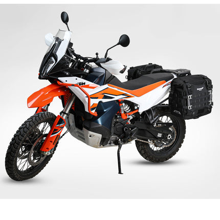 35L Motorcycle Side Bag – Quick Release Waterproof Saddlebag