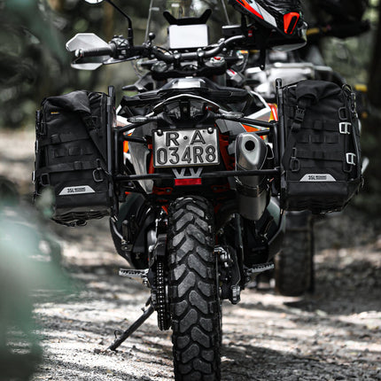 35L Motorcycle Side Bag – Quick Release Waterproof Saddlebag