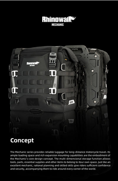 35l Quick release side bag