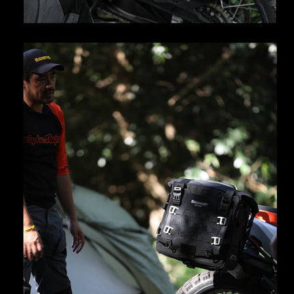 35L Motorcycle Side Bag – Quick Release Waterproof Saddlebag