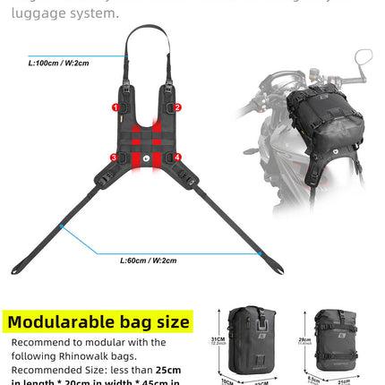 Universal Tank Bag Mounting Base