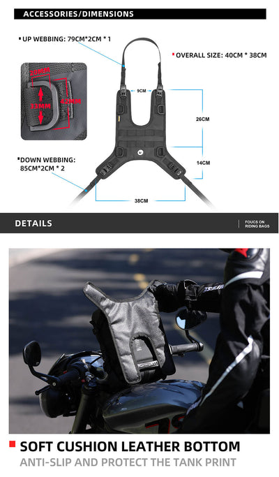 Universal Tank Bag Mounting Base