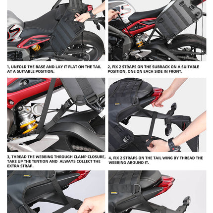 Universal Saddle Bag Mounting Base