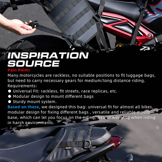 Universal Saddle Bag Mounting Base