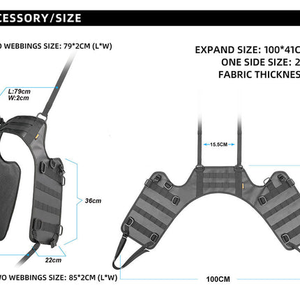 Universal Saddle Bag Mounting Base