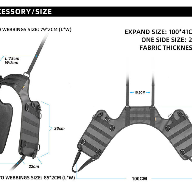 Universal Saddle Bag Mounting Base