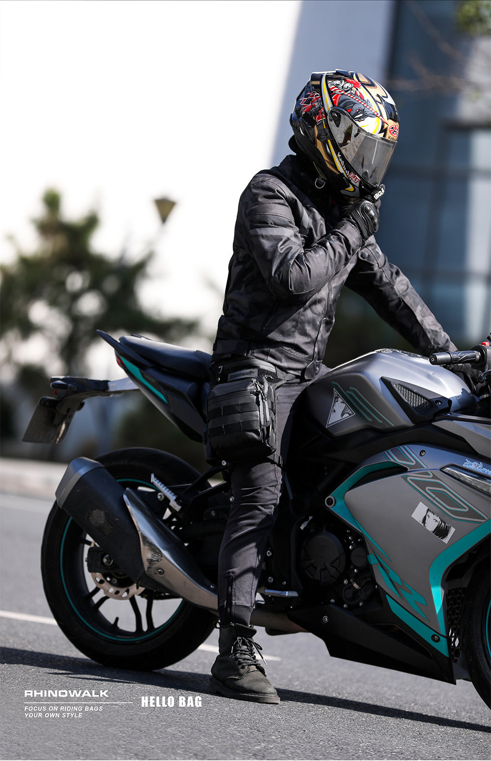 Motorcycle Tactical Drop Leg Bag