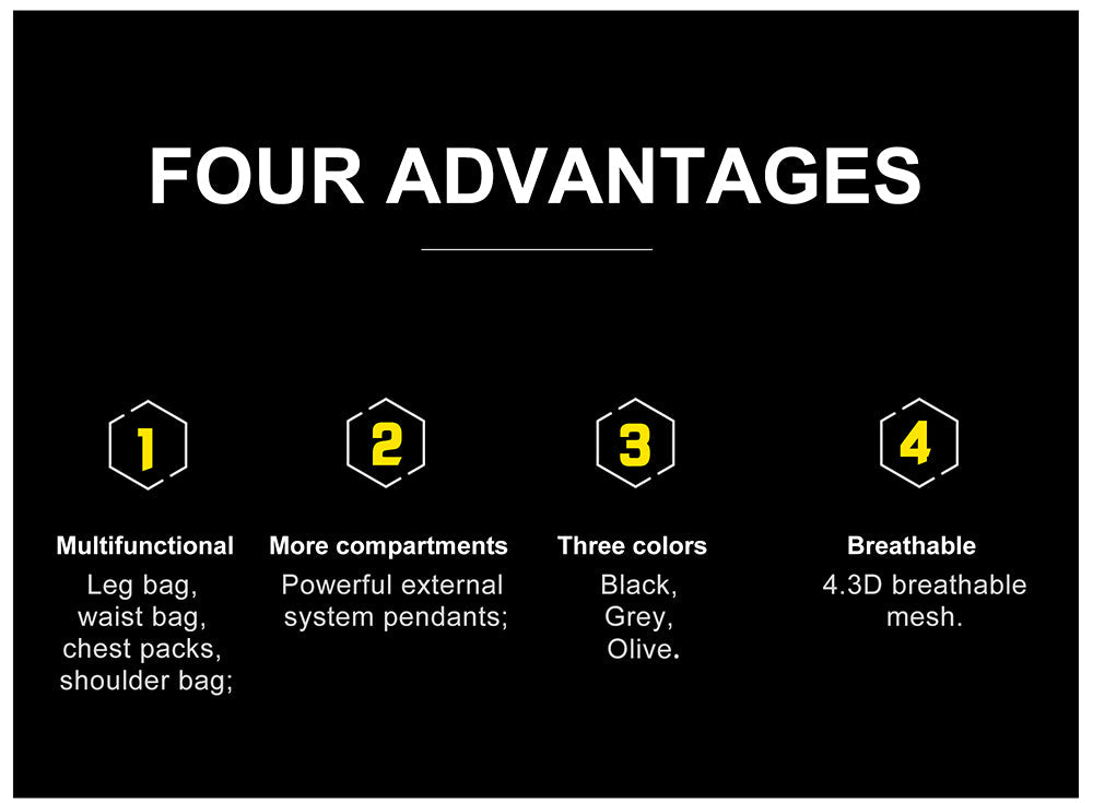 Motorcycle Tactical Drop Leg Bag