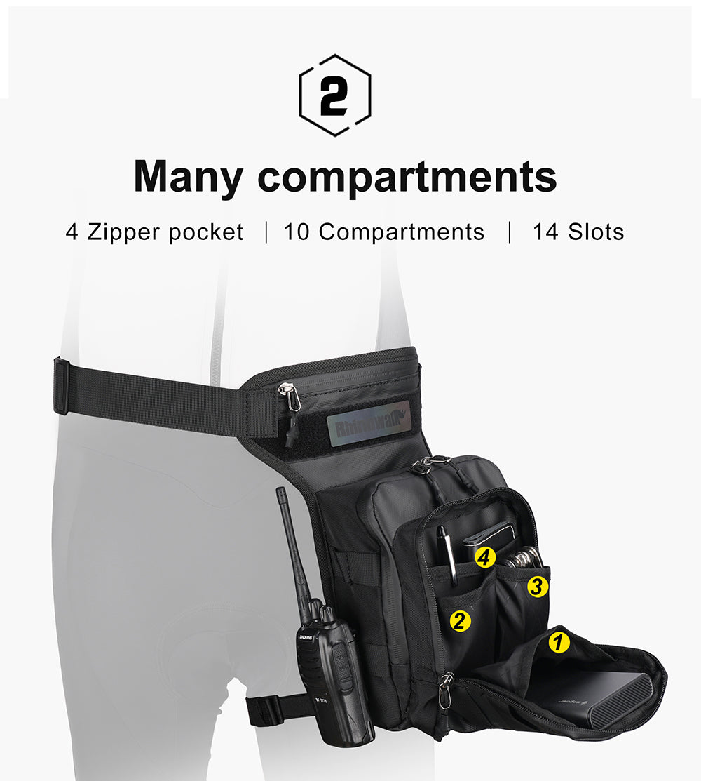 Motorcycle Tactical Drop Leg Bag