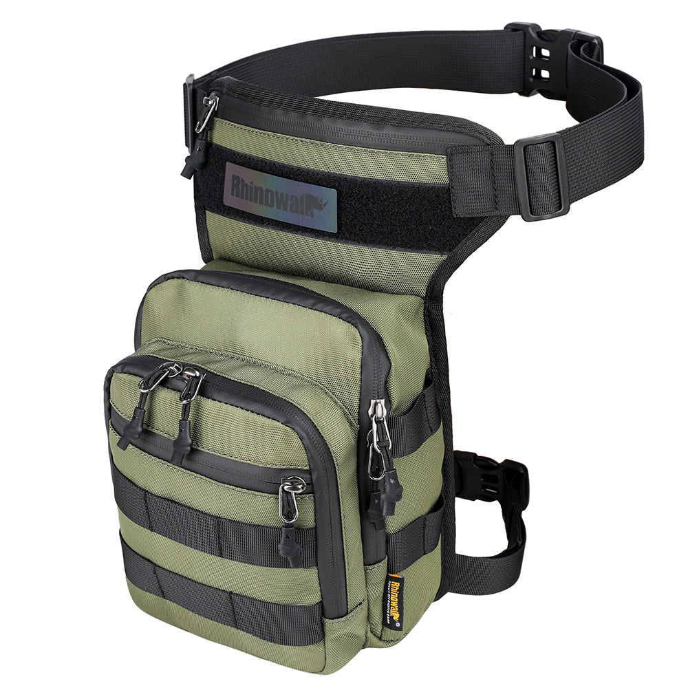 Tactical Drop Leg Bag / Thigh Pack - Versatile Military Fanny Pack For Motorcycle & Outdoor Use (Men's, Small, 900D Oxford)