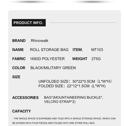 Motorcycles Heavy Duty Tool Bag Wrap